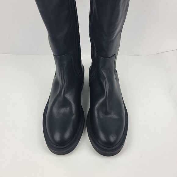 Reaction Kenneth Cole Anabelle Knee High Boots Black Size 5.5M - Picture 7 of 13